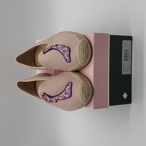 1222- Kate Spade New York Garden Giraffe Pale Vellum Size 8 B NWT - Picture 11 of 12